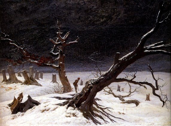 Winter Landscape (1812) Staatliches Museum, Schwerin.jpg Winter Landscape (1812) Staatliches Museum, Schwerin.jpg